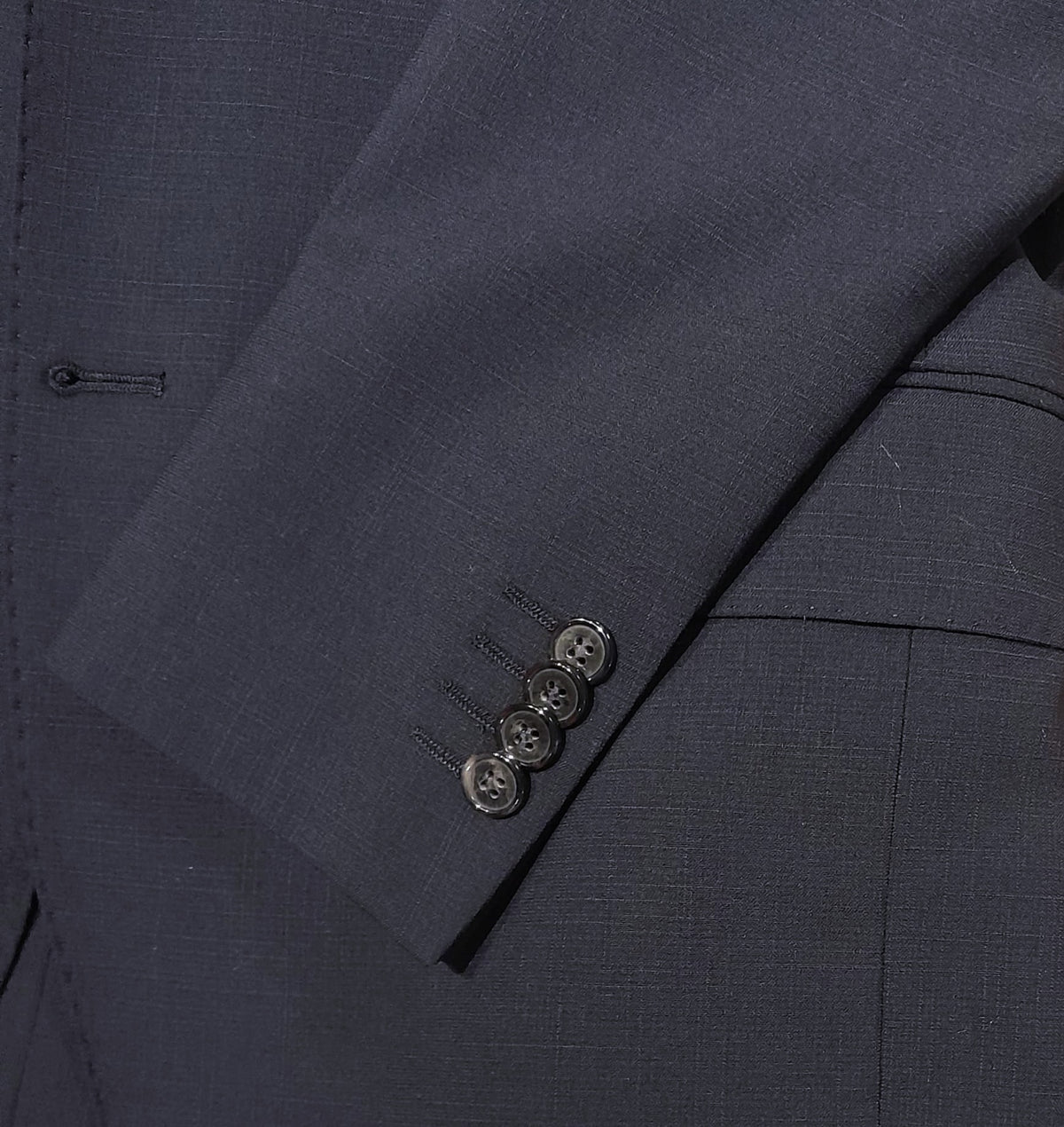 Ermenegildo Zegna Fabric Men Suit Wool Scuro Blue