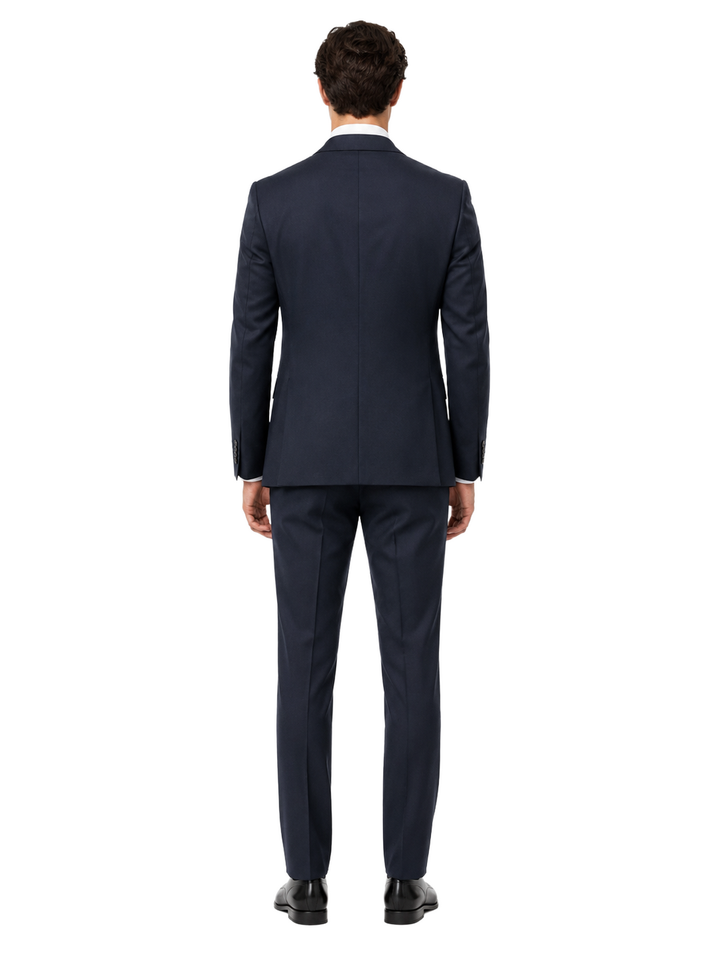 Ermenegildo Zegna Fabric Men Suit Wool Scuro Blue