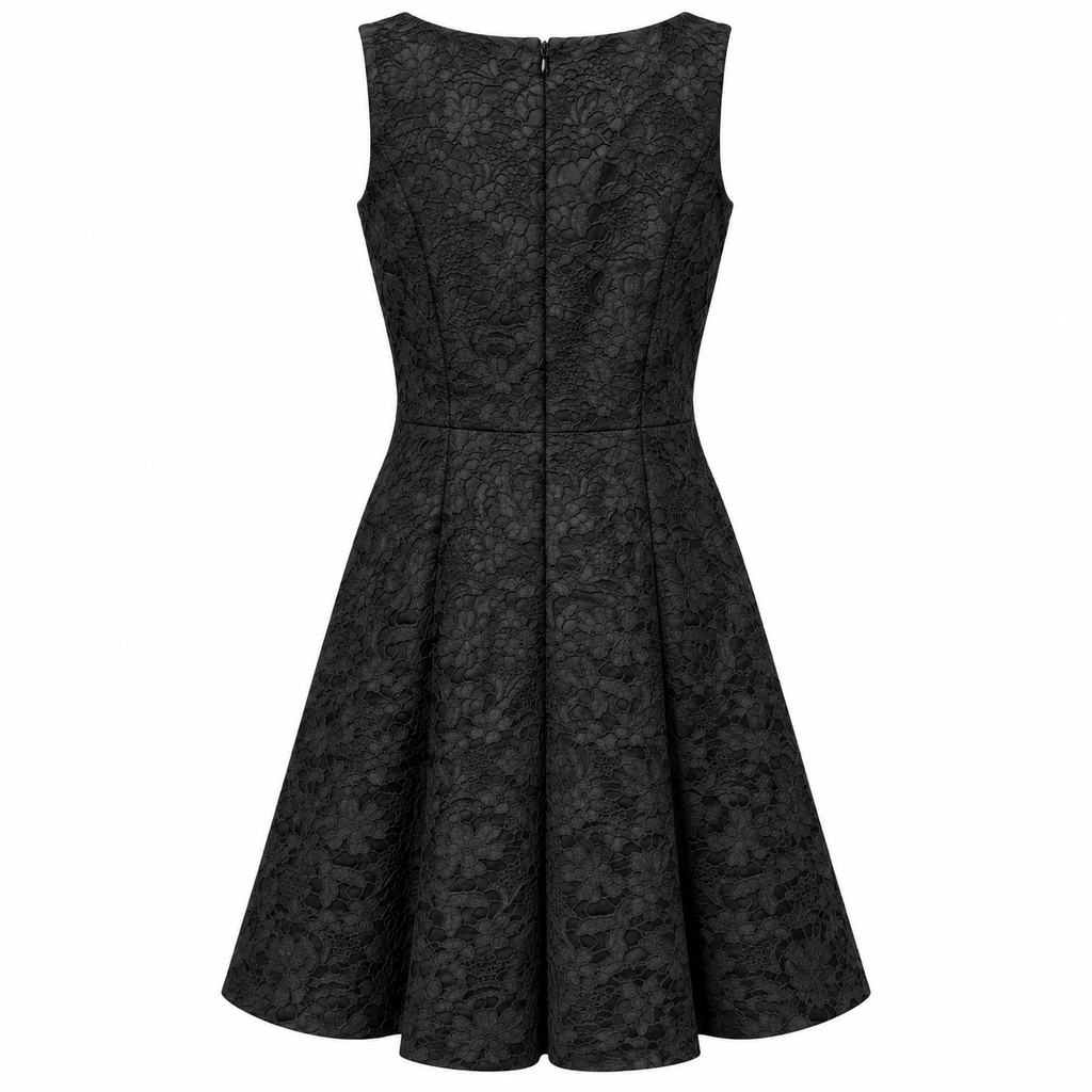 Dolce & Gabbana Women Dress Short Ricamato Black
