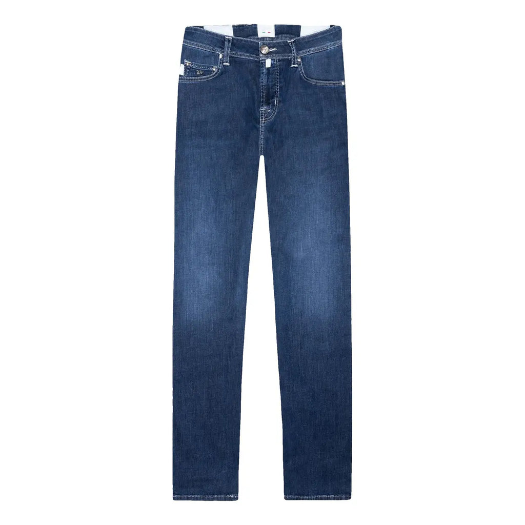 Tramarossa Michelangelo Zip SS D515 Men's Jeans (6-Month Wash) Blue