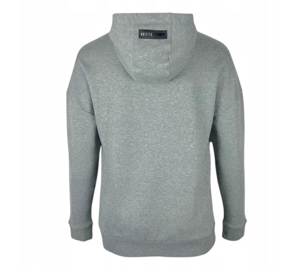 Plein Sport Man Hooded Sweatshirt Grey