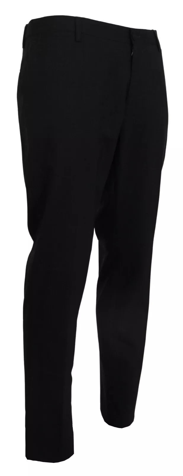 Dolce & Gabbana Grey Stretch Formal Trousers