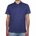 Loro Piana Man Light Polo in Blue Wool