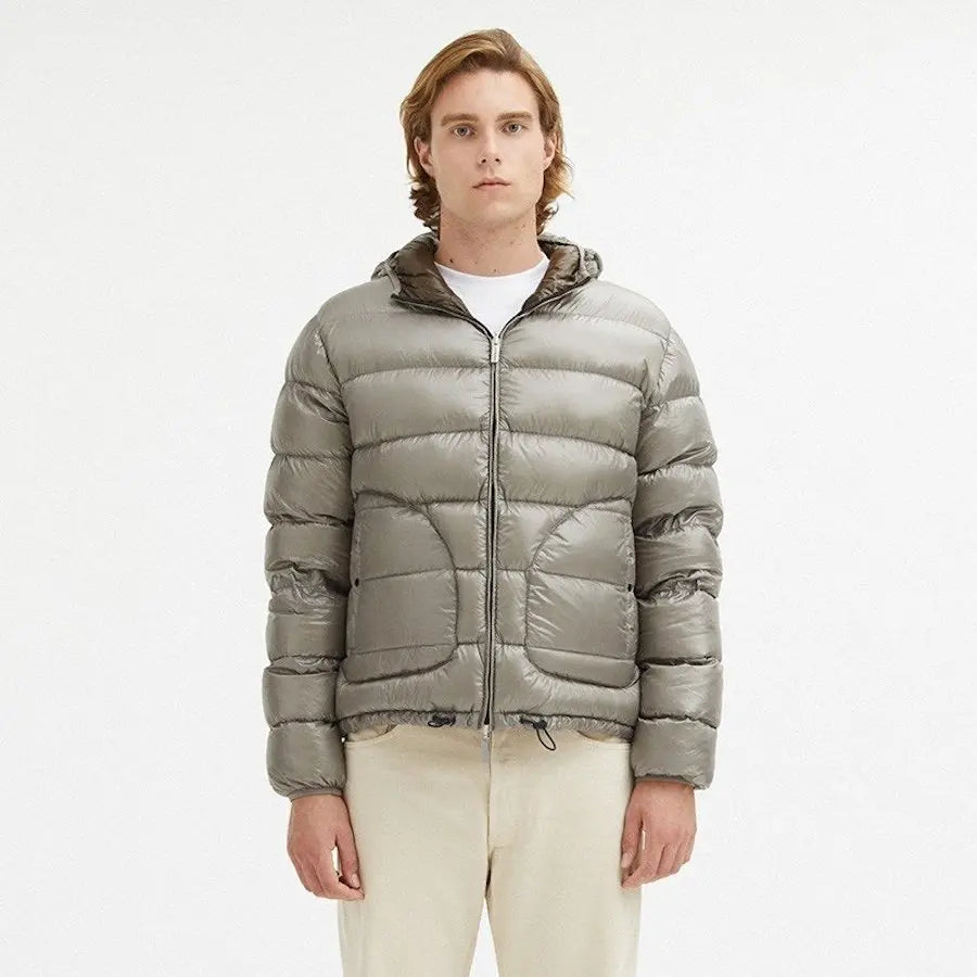 Centogrammi Men Ultralight Hooded Down Jacket