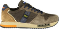 Blauer Men's Sneakers F3QUEENS01/WAX Military/Brown