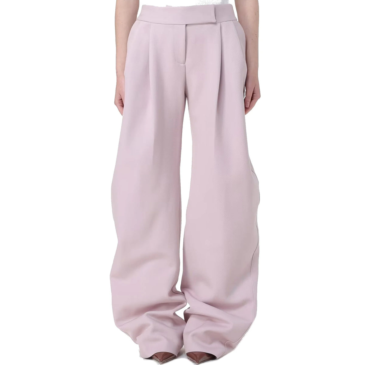 The Attico Wool Blend Taloired Pants