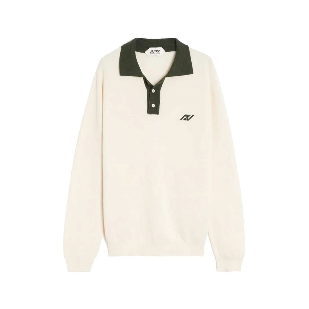 Autry Sporty Long Sleeve Polo