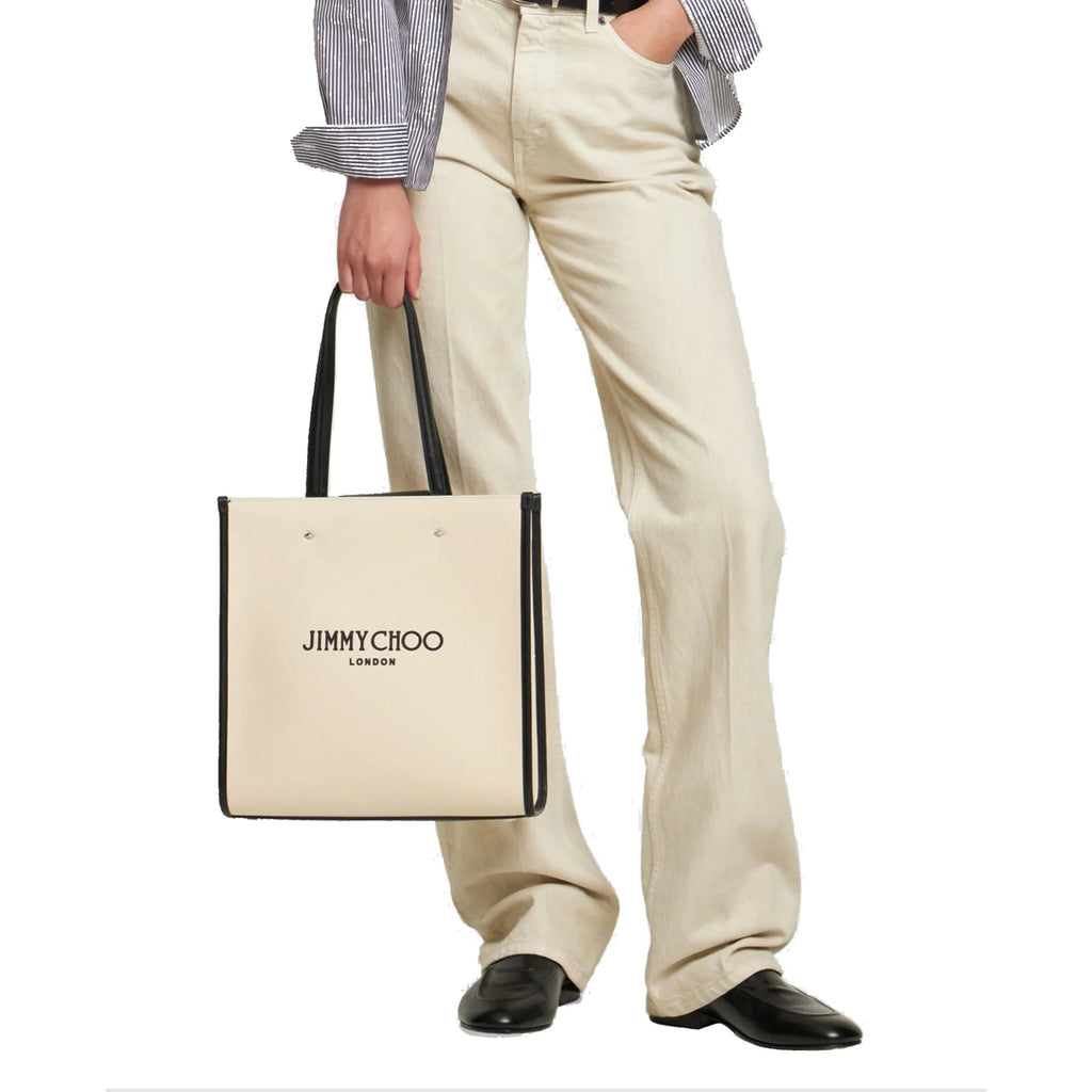 Jimmy Choo Medium Logo Tote Bag
