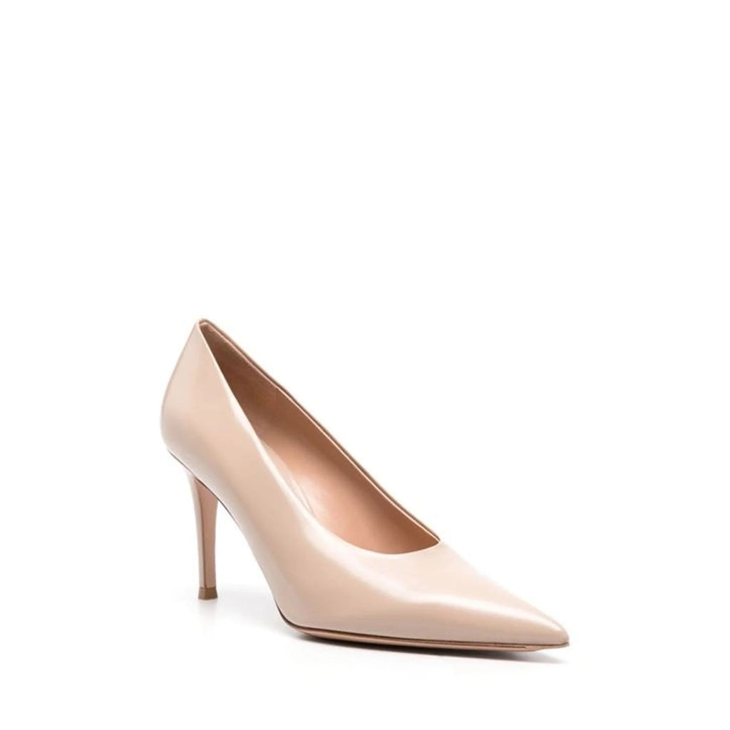 Gianvito Rossi Robbie Leather Pumps