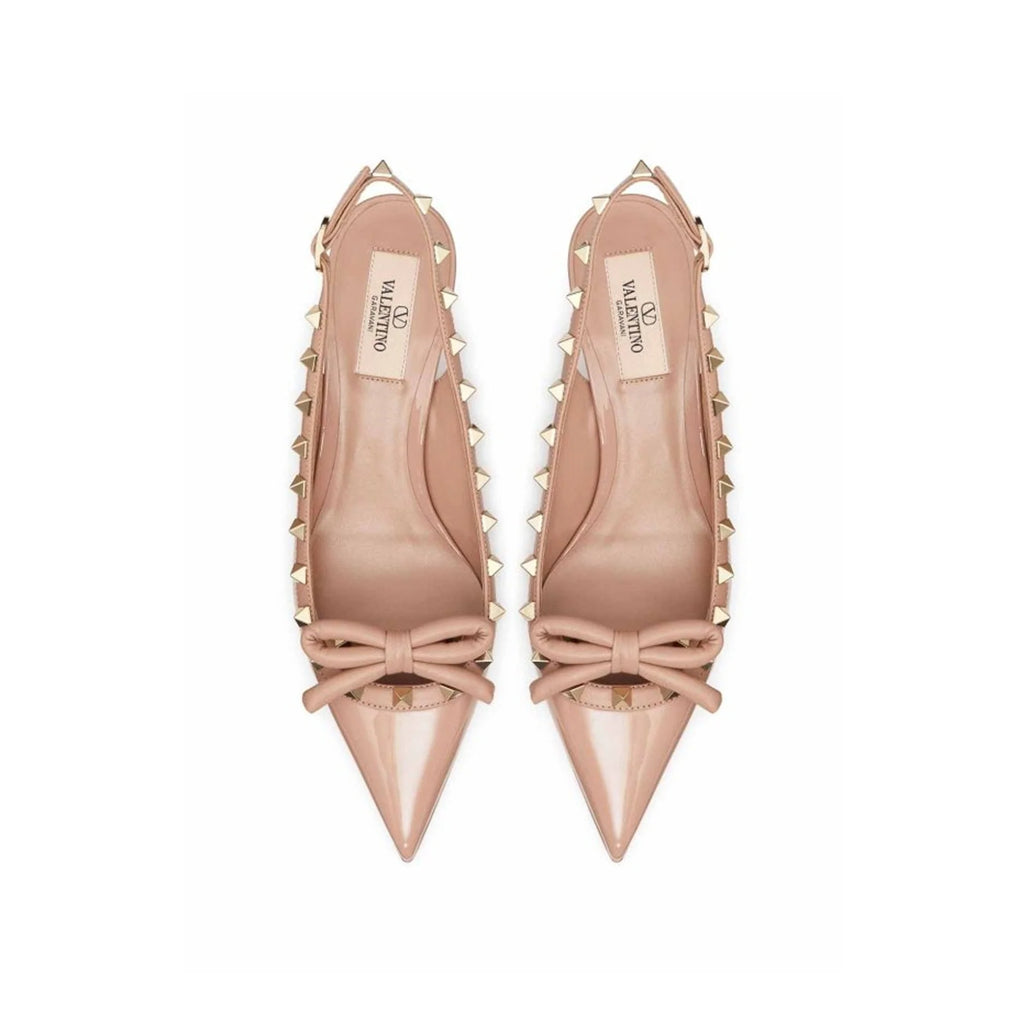 Valentino Garavani Leather Slingback Pumps