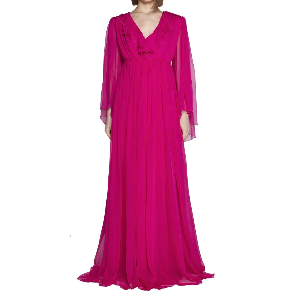 Gucci Silk Midi Dress
