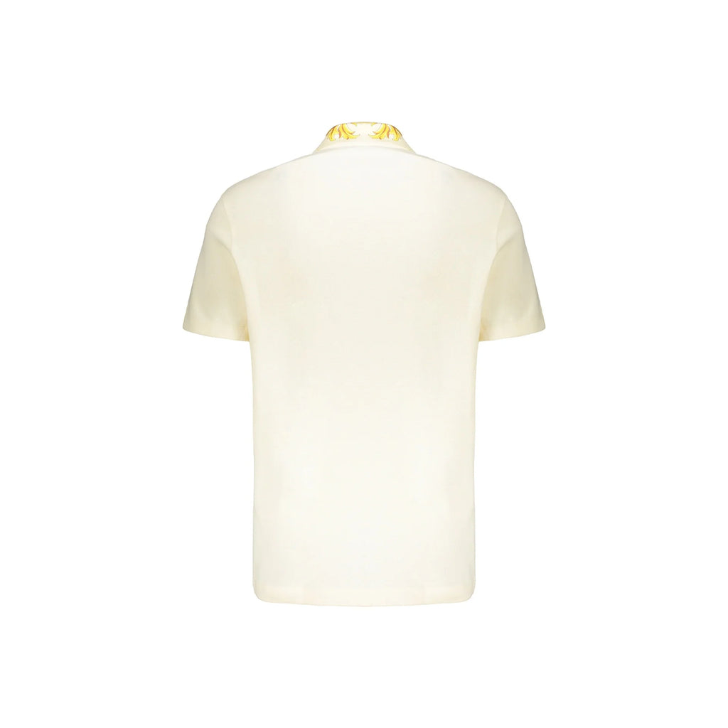 Versace Contrast Collar Polo