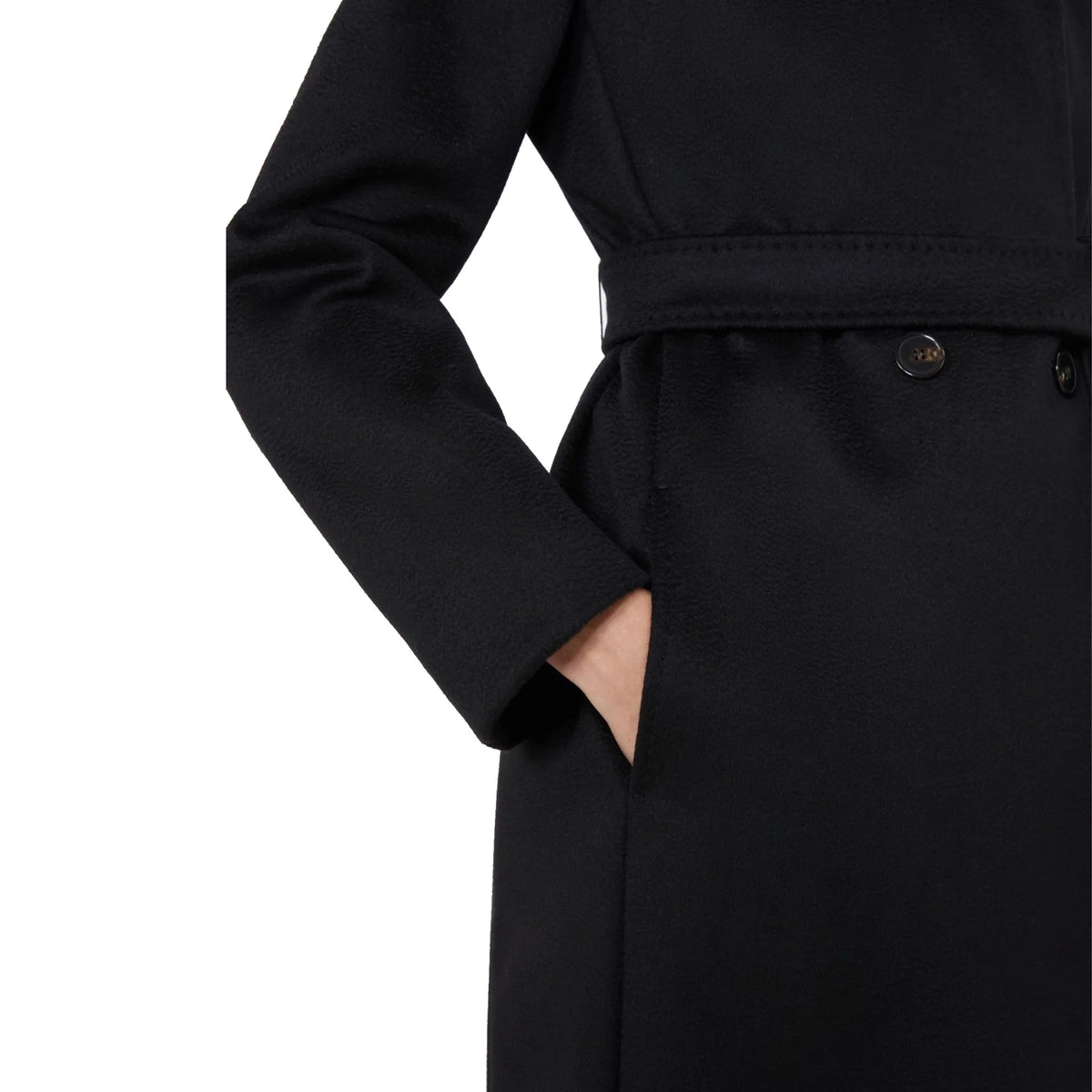 Max Mara Studio Bcollag Wool Coat