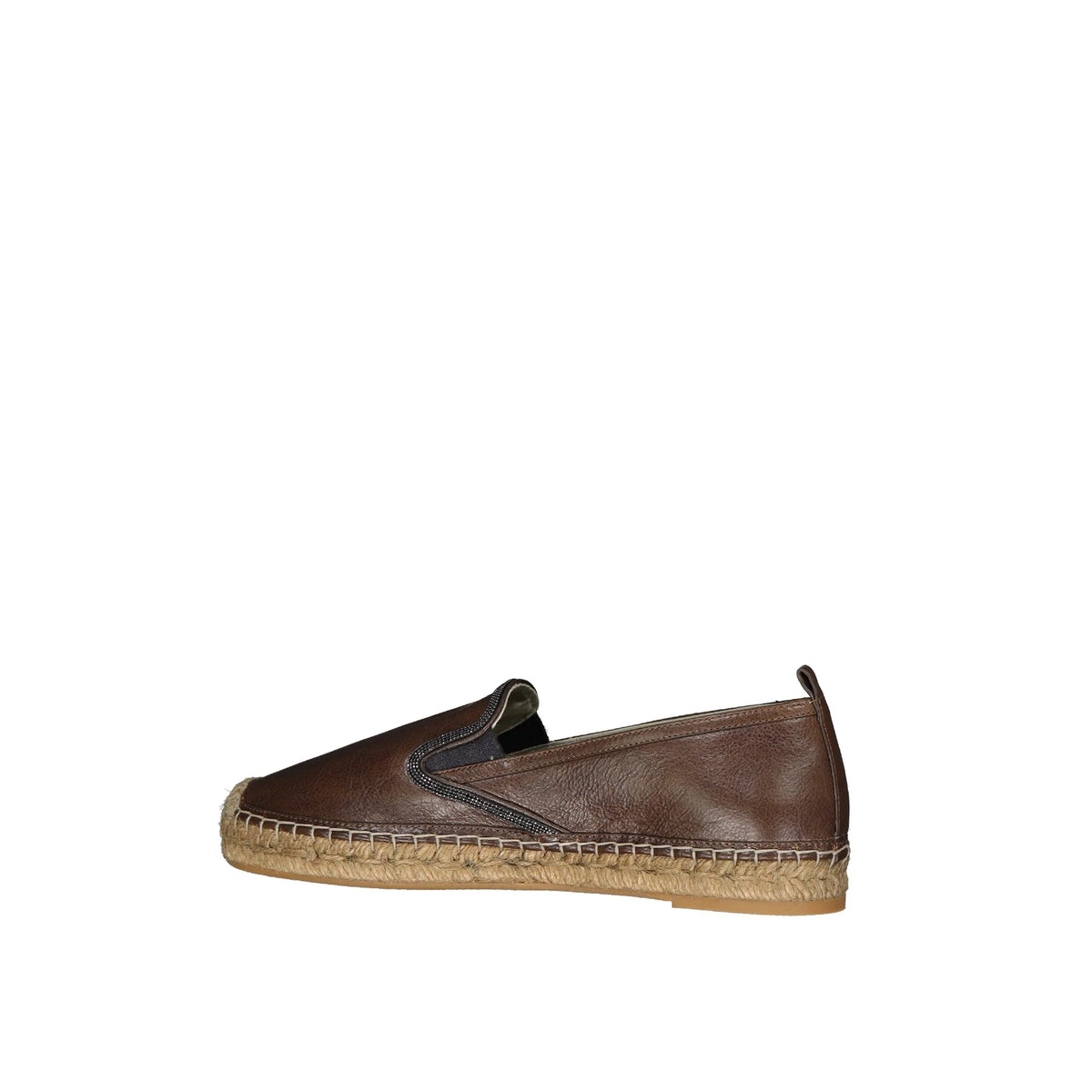 Brunello Cucinelli Leather Espadrilles