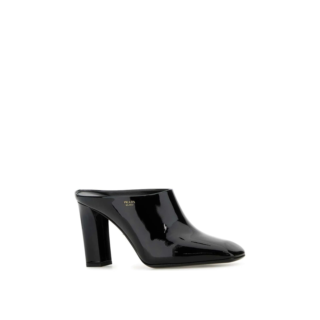 Prada Leather Mules 85mm