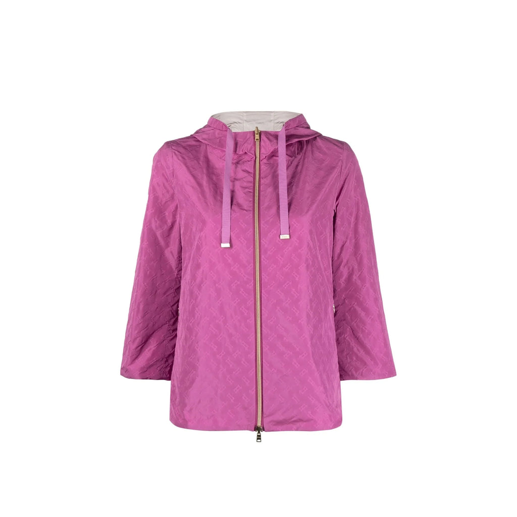 Herno Reversible Monogram-Print Jacket