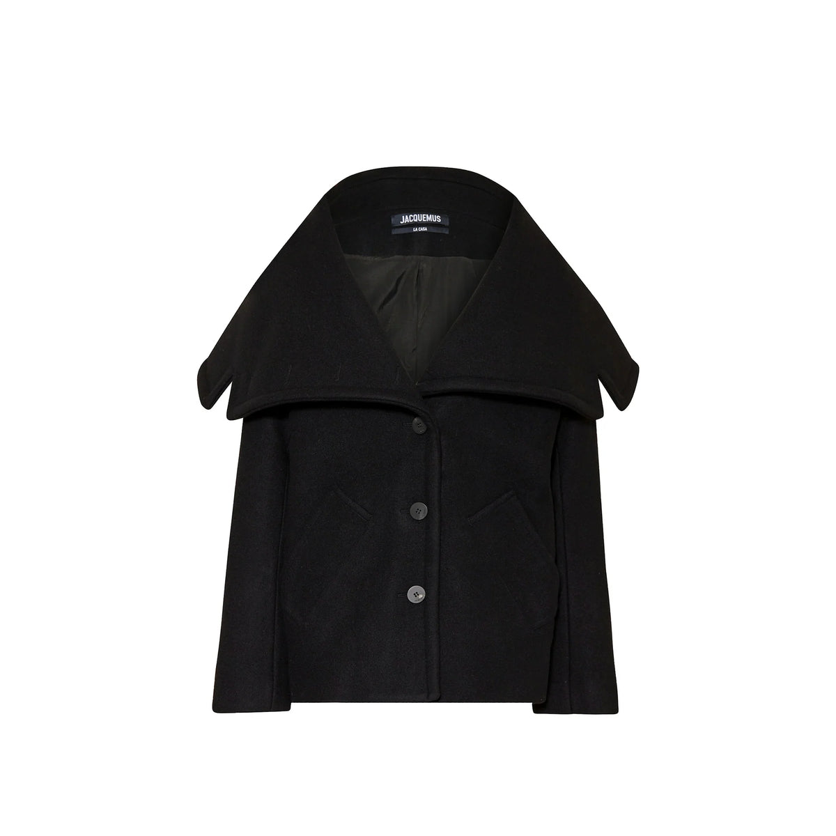 Jacquemus Le Caban Caruso Draped-collar Jacket