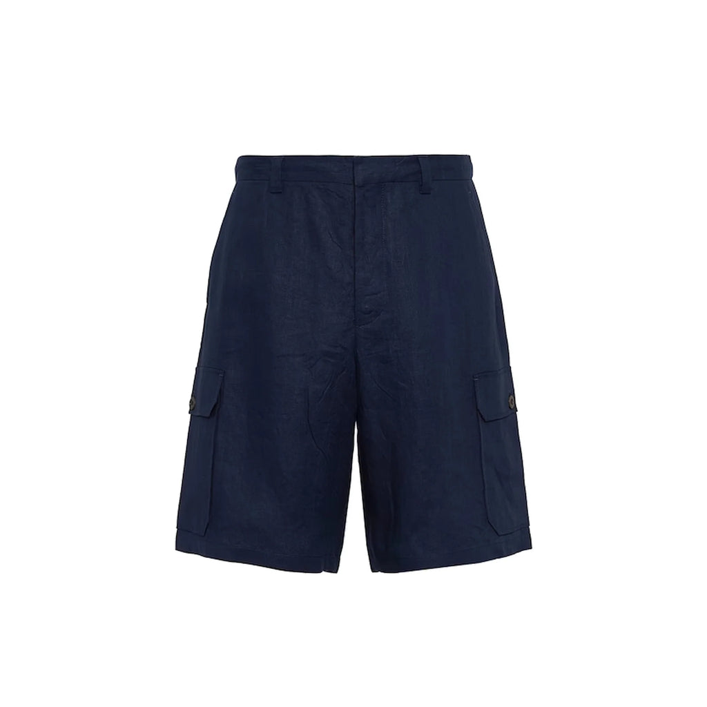 Prada Linen Bermuda