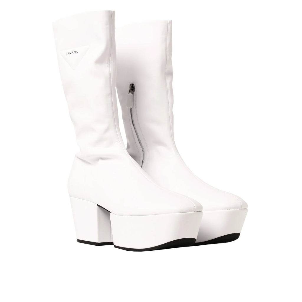 Prada Platform Pull On Boots