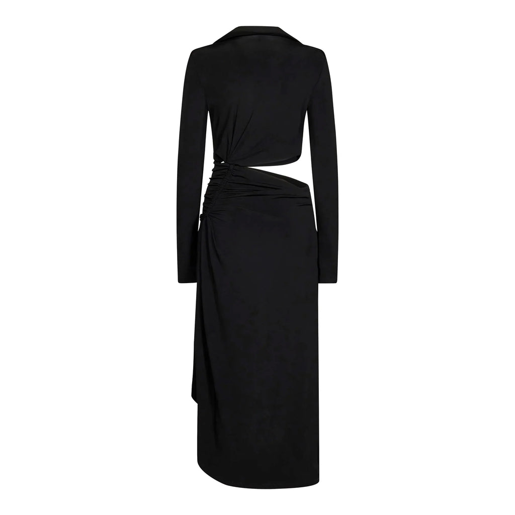 Off-White Cut-Out Midi Dress