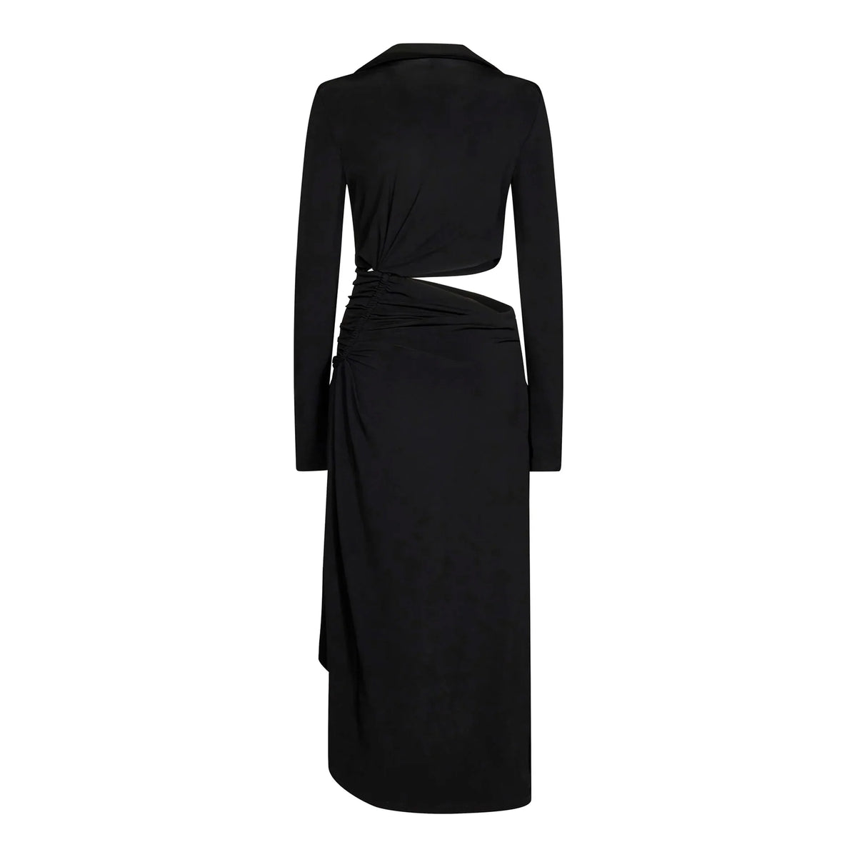 Off-White Cut-Out Midi Dress