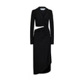 Off-White Cut-Out Midi Dress