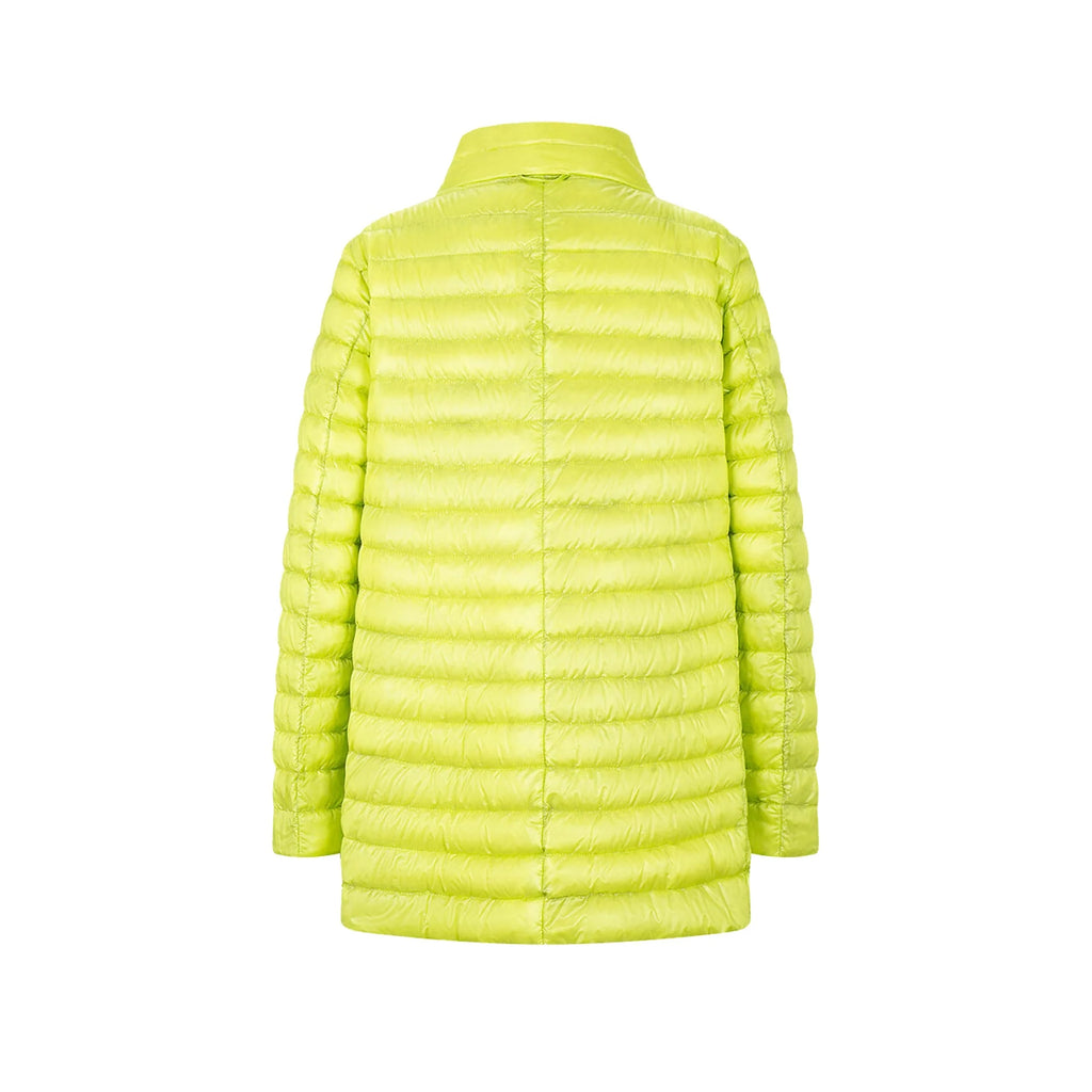 HERNO Ultralight reversible A-line down Coat