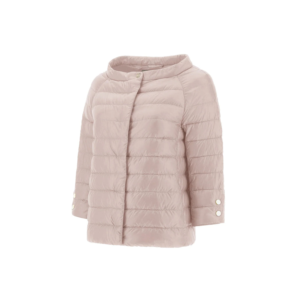 HernoCropped Sleeve Down Jacket