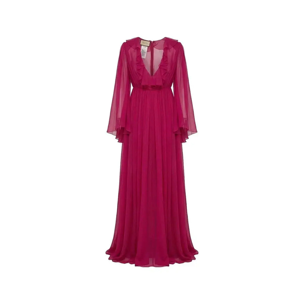 Gucci Silk Midi Dress