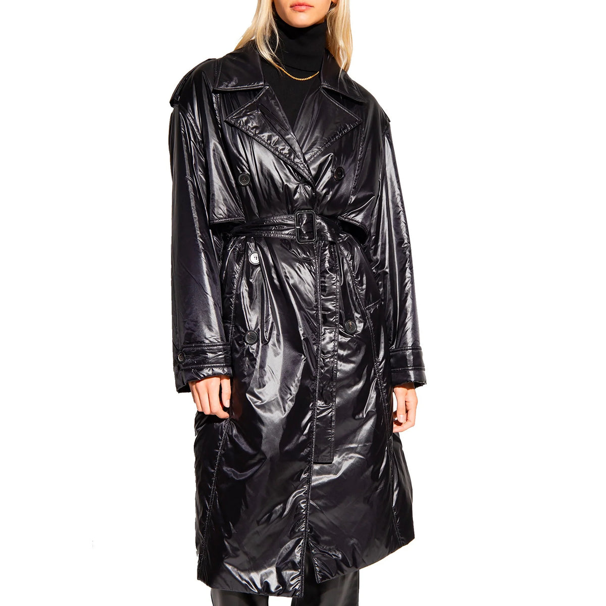 Saint Laurent Lightweight Padded Coat