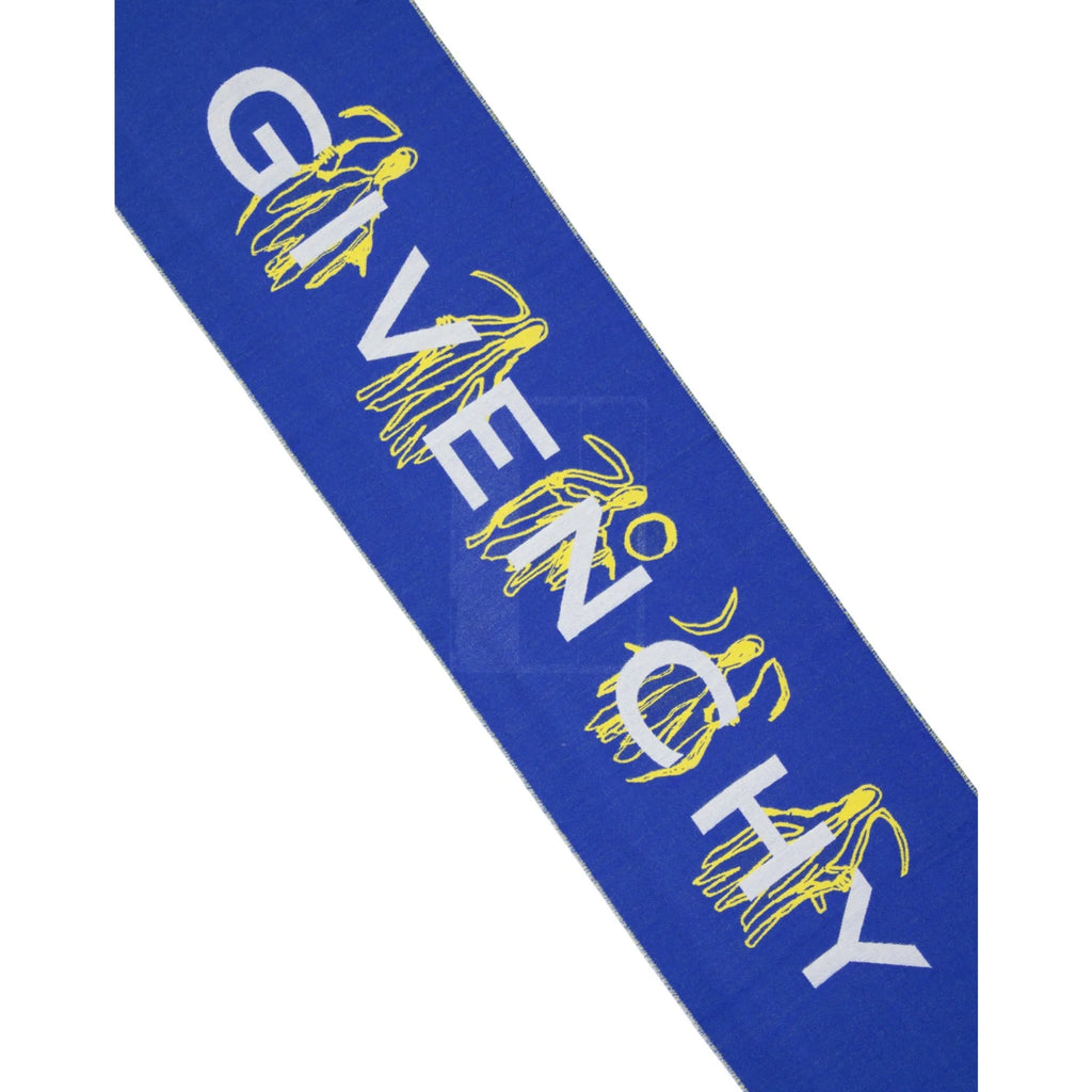 Givenchy Logo Wool Scarf