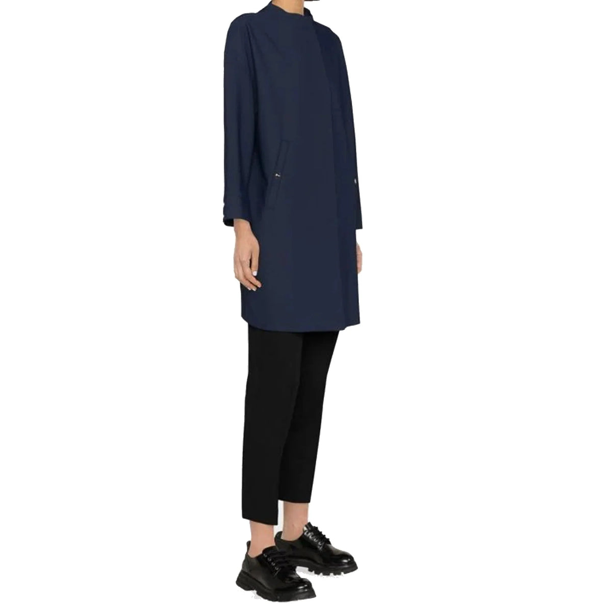 Herno Concealed-Fastening Coat