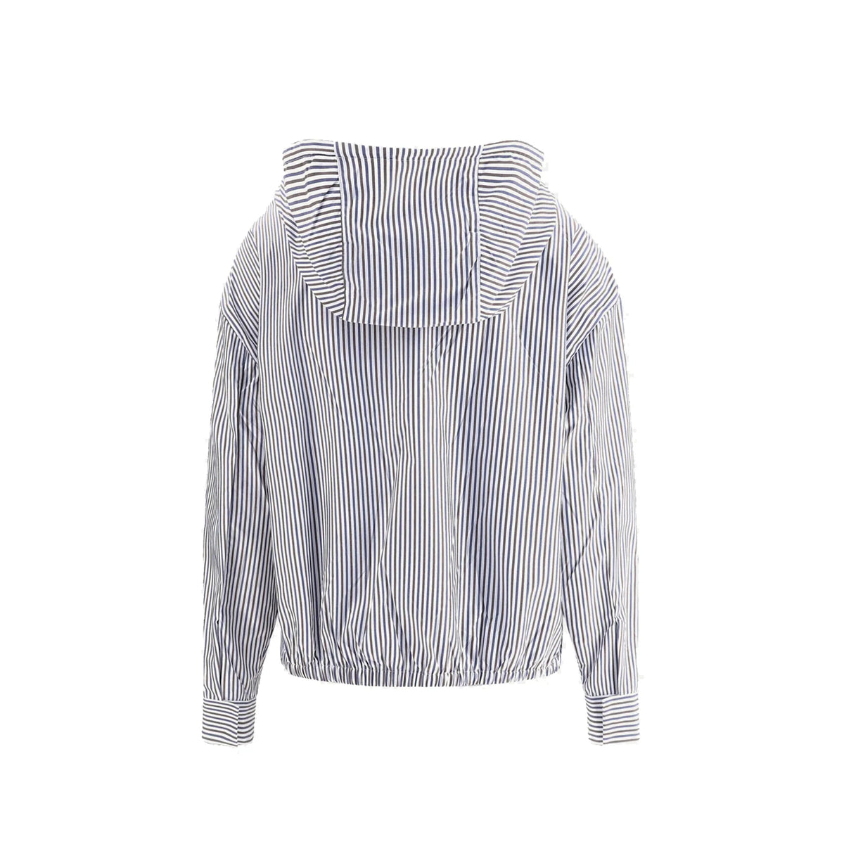 Prada Striped hooded Jacket