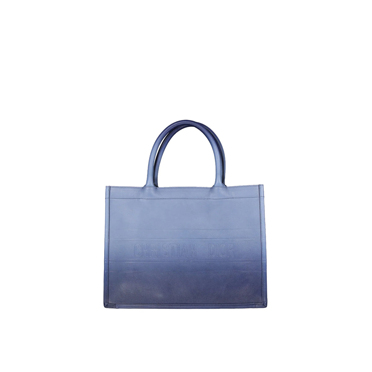 Christian Dior Leather Medium Book Tote Bag