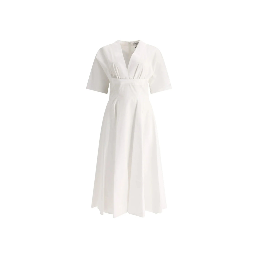 Alaia Cotton Midi Dress
