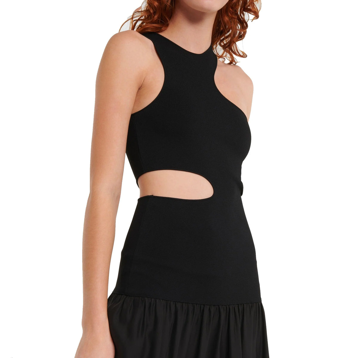 Stella Mccartney Silk Cut-Out Maxi Dress