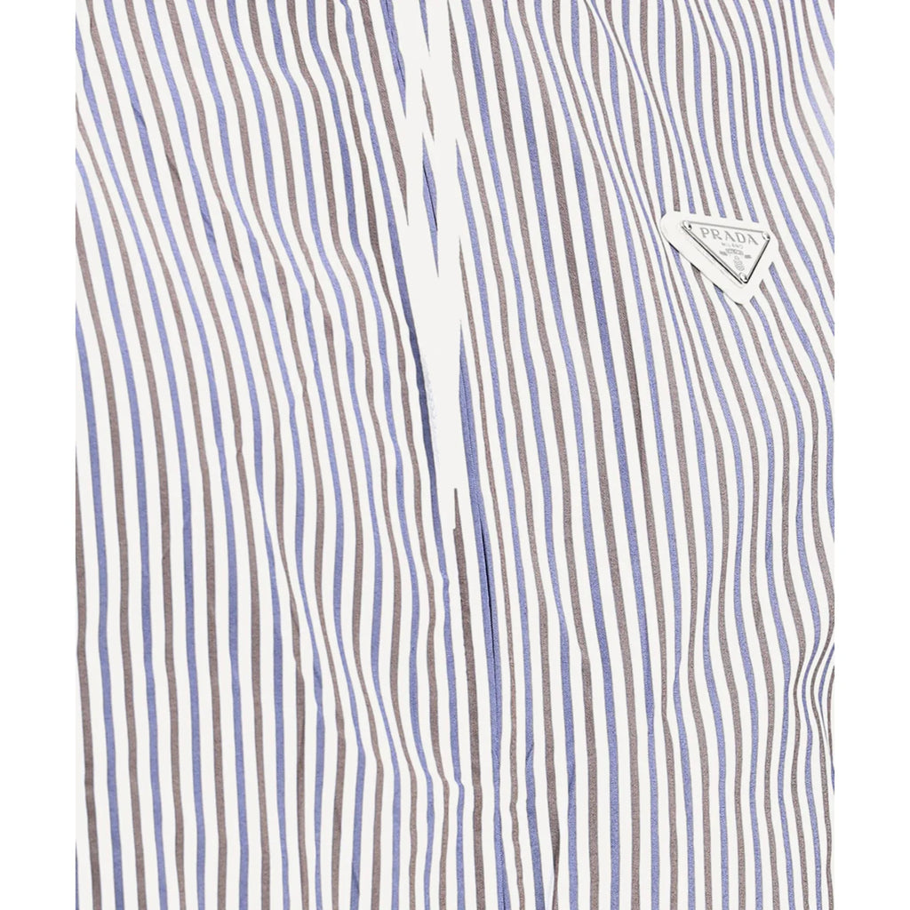 Prada Striped hooded Jacket