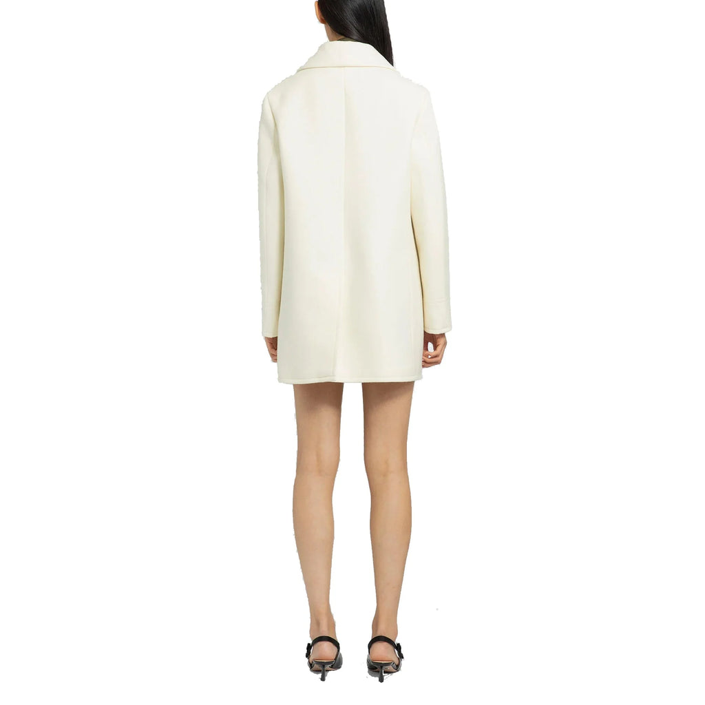 Prada Double-Breasted Wool Coat