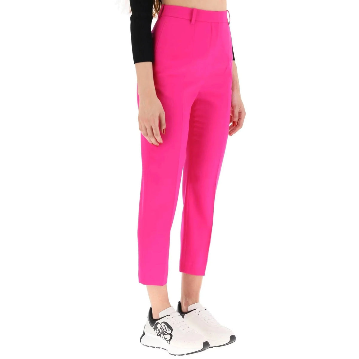 Alexander Mcqueen Classic Wool Trousers