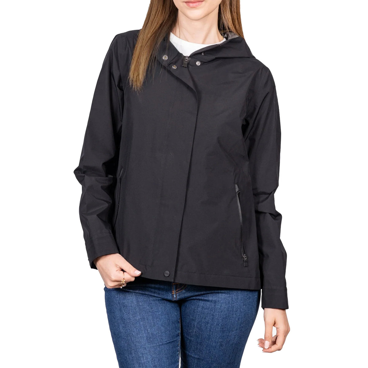 Herno Hooded Cape Jacket