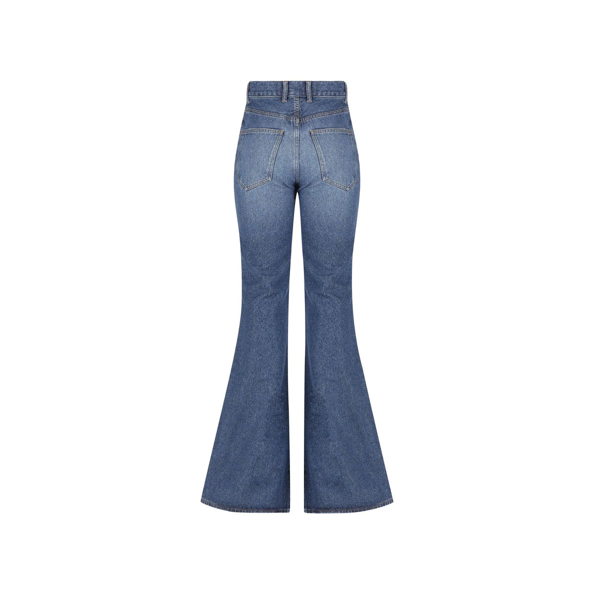 Chloe Cotton Denim Flared Jeans