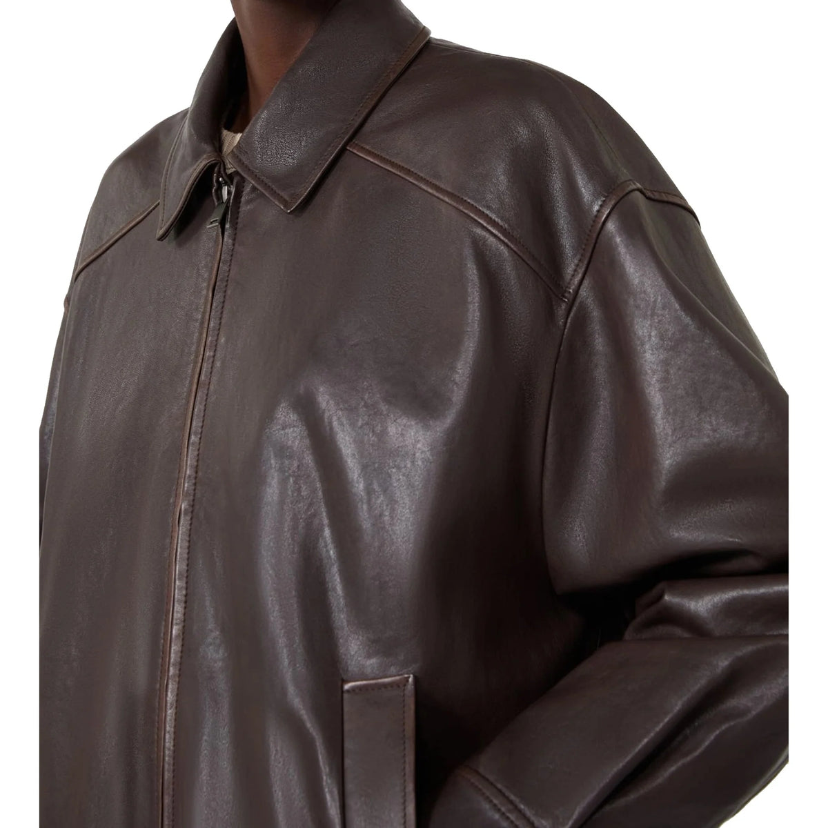 Max Mara Weekend Cose Leather Jacket