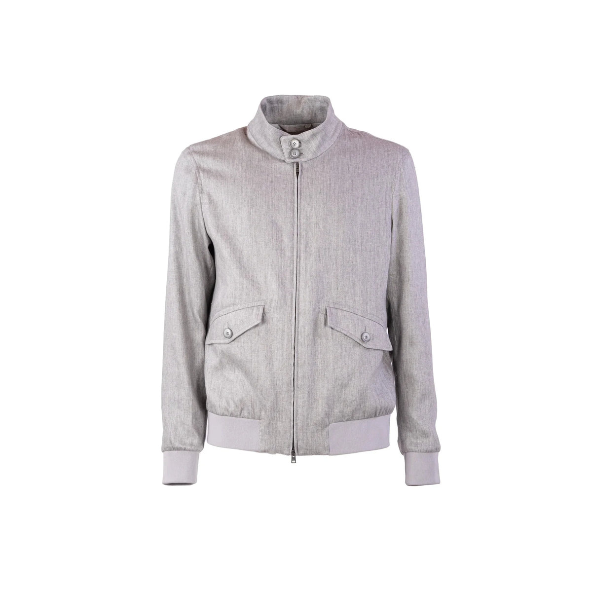 Herno Linen Bomber Jacket