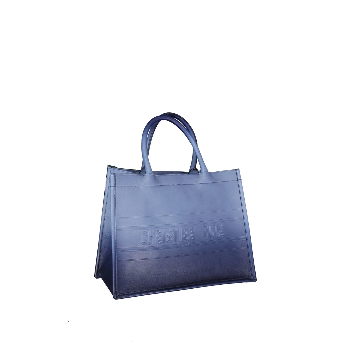 Christian Dior Leather Medium Book Tote Bag