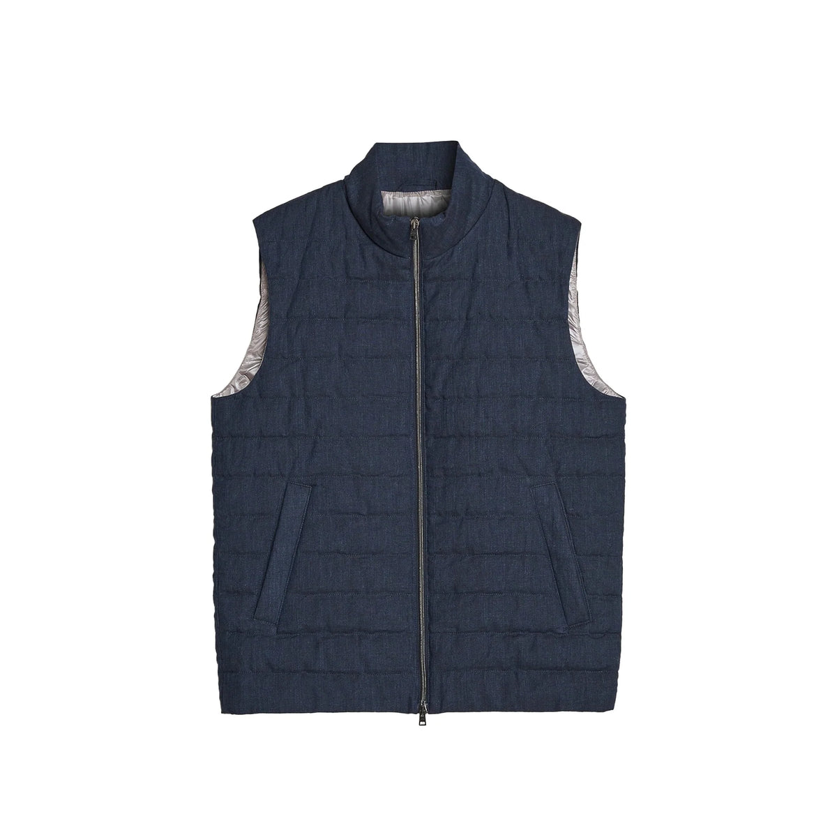 Herno Linen Down Gilet