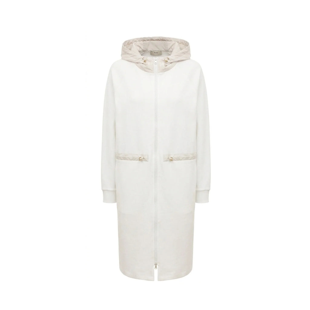 Herno Long Hooded Zip Coat