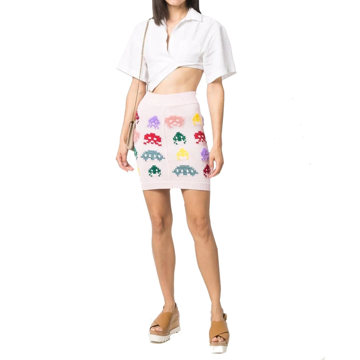 Stella Mccartney Gamer Knit Skirt