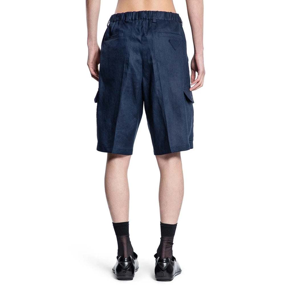 Prada Linen Bermuda