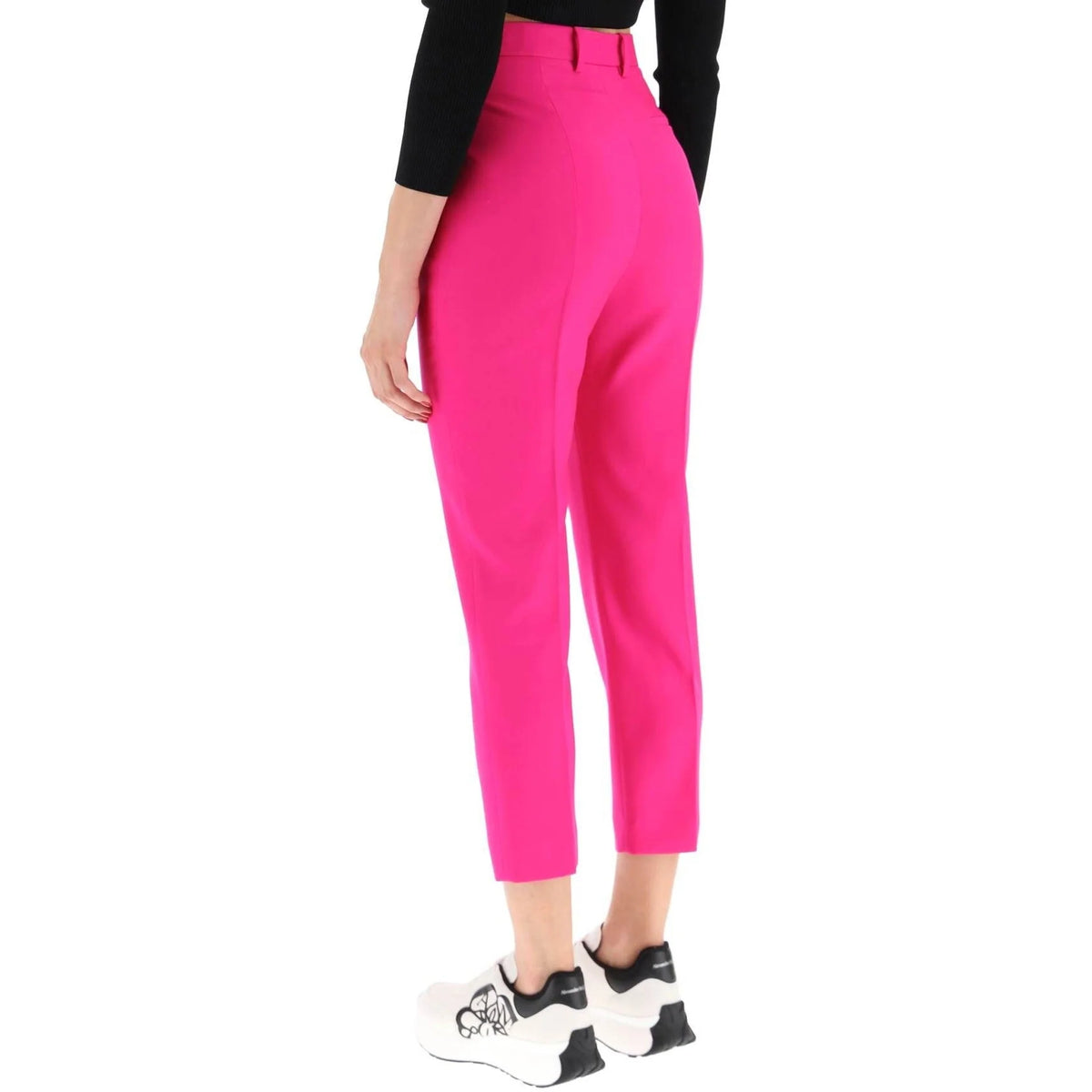 Alexander Mcqueen Classic Wool Trousers