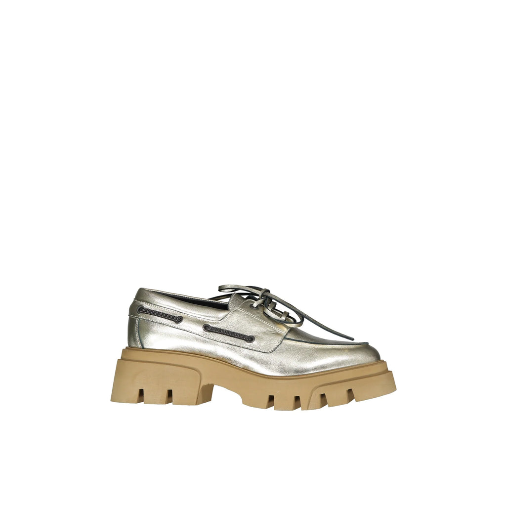 Brunello Cucinelli Leather Loafers